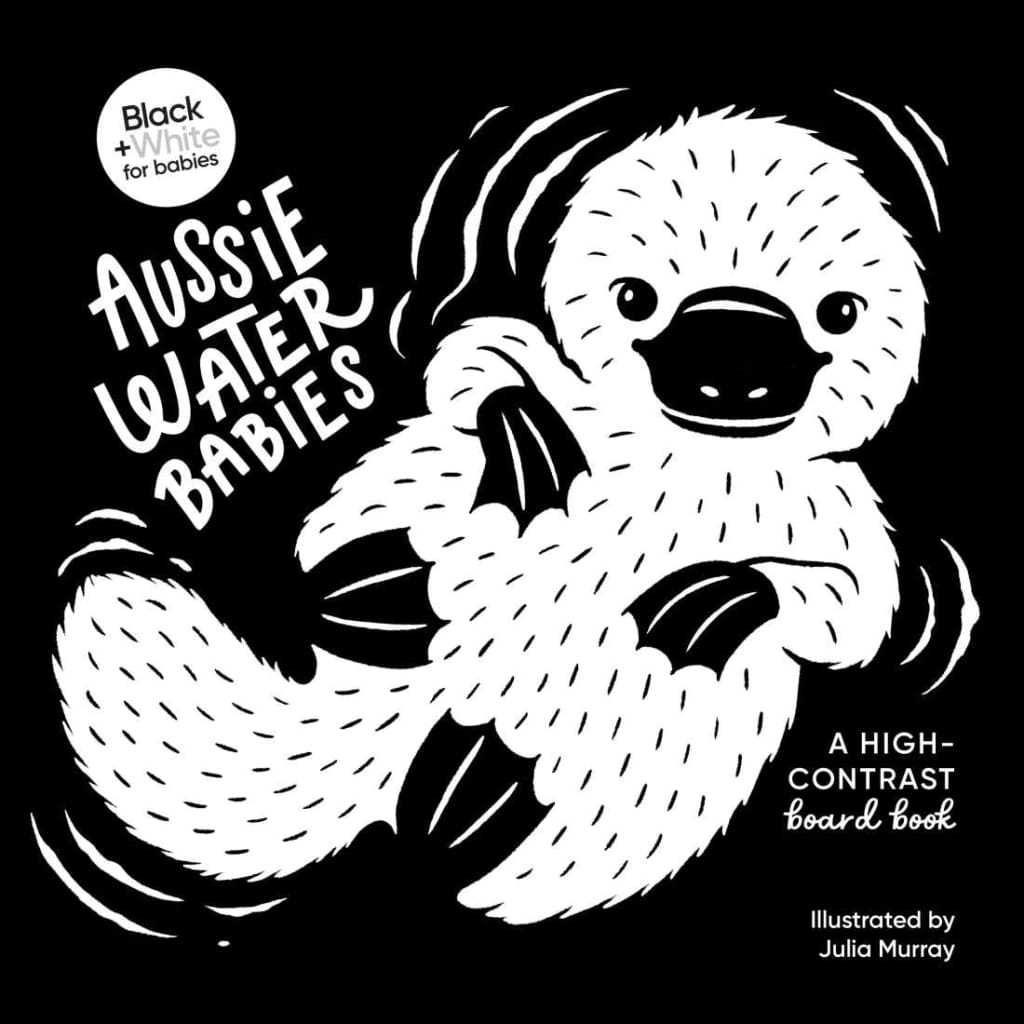 Aussie Water Babies: A High Contrast Board Book - Books