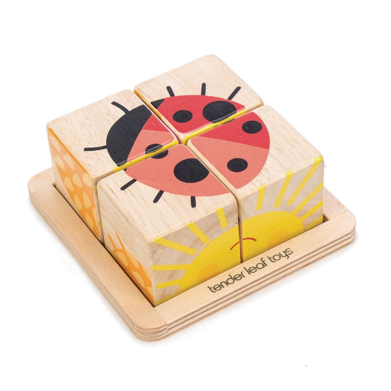 Ladybird side of block puzzle set for toddlers