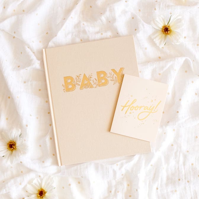 Baby Book Buttermilk - Keepsake Books