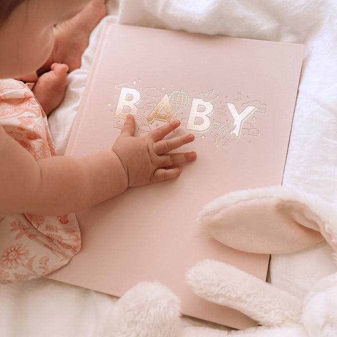 Rose Baby Book - Keepsake Books