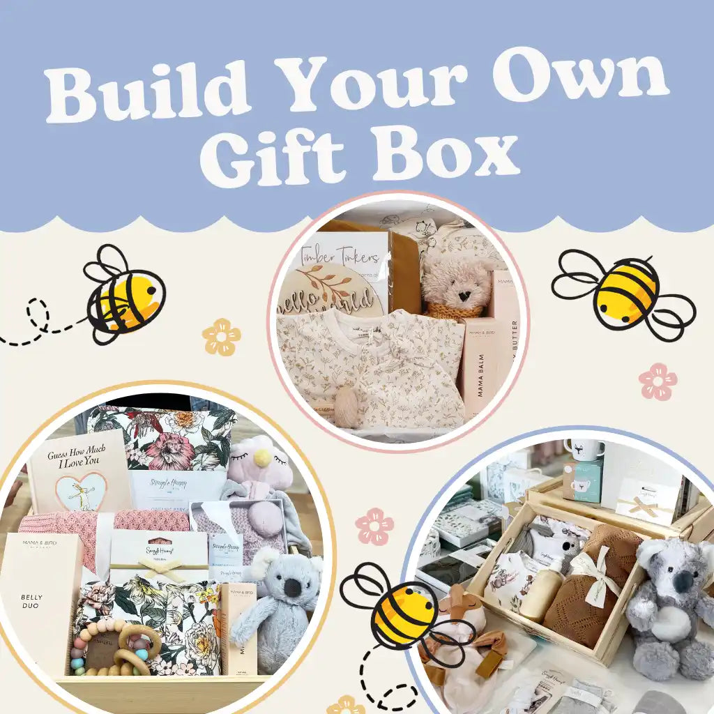 Baby gift boxes.