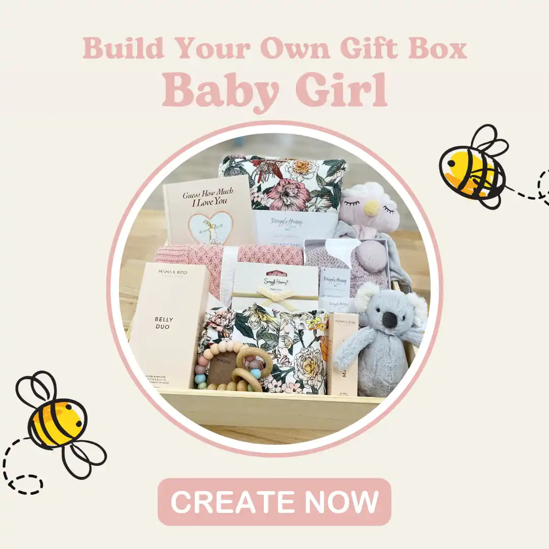 Baby girl gift box.