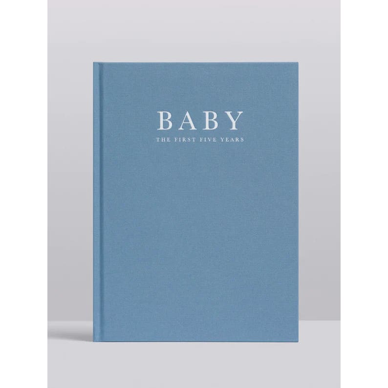 Baby Journal Birth to Five Years Blue - Baby Journals