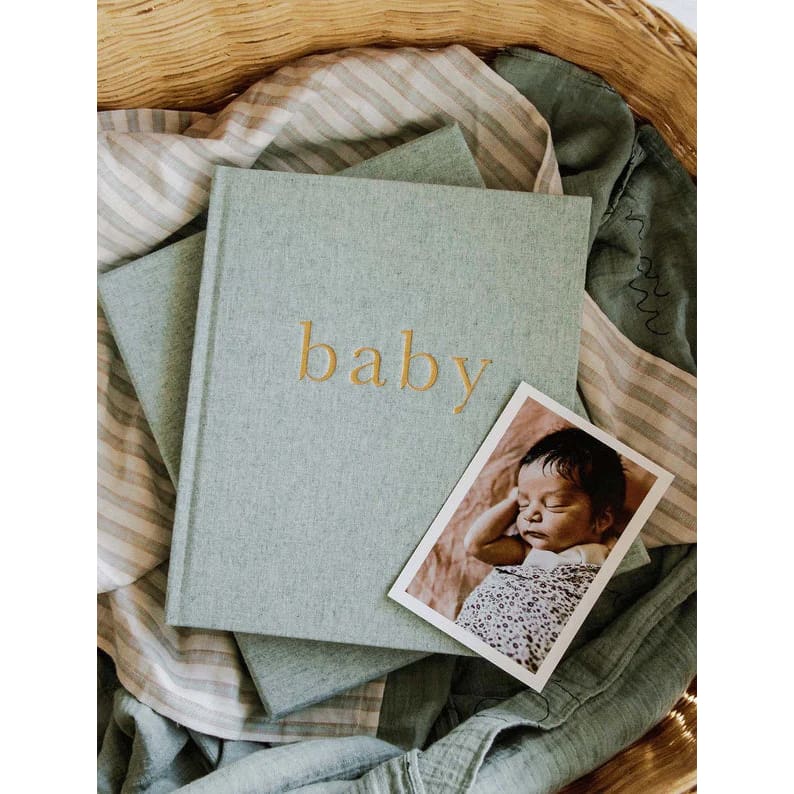Baby Journal First Year Of You (Seafoam) - Baby Journals