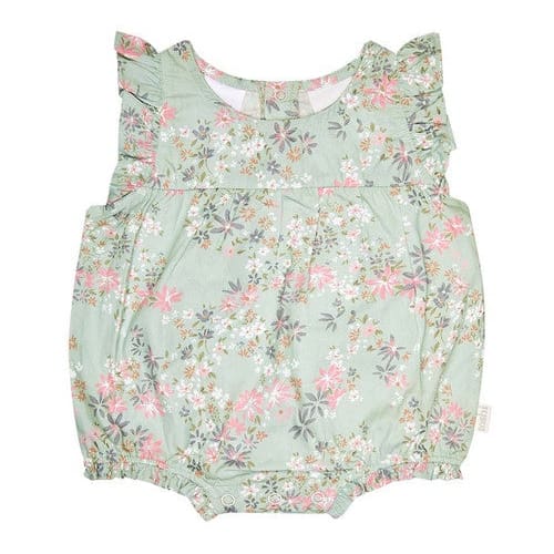 Baby Romper Athena - Thyme - Girls Baby Clothing