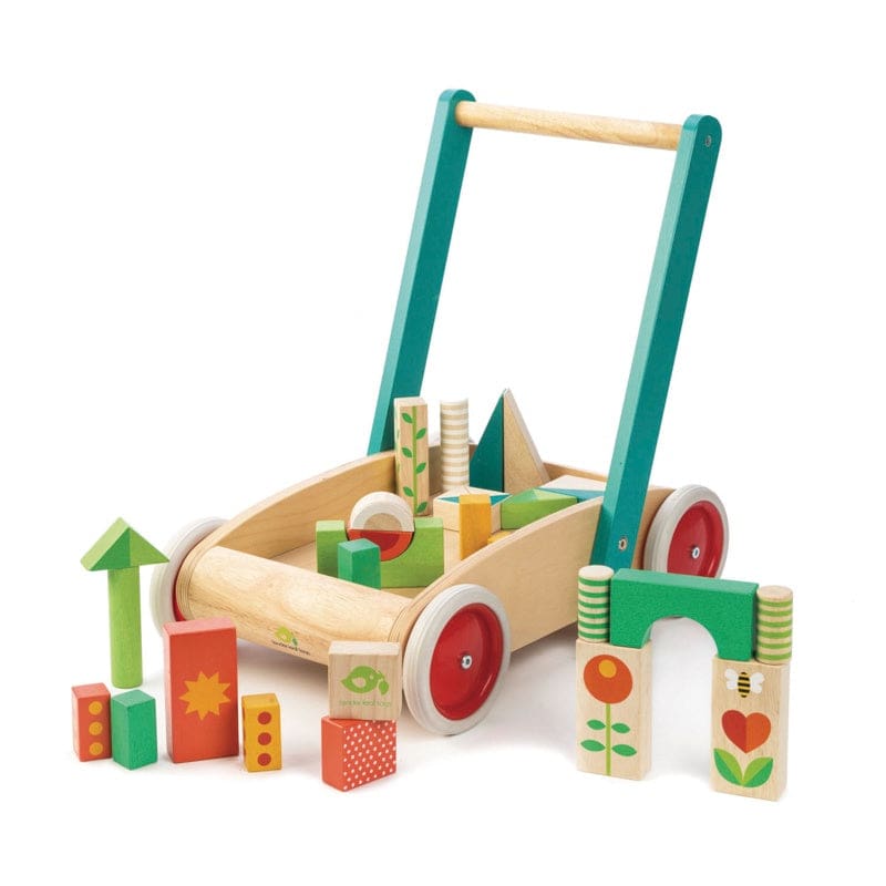 Wagon With Blocks - Baby Toys
