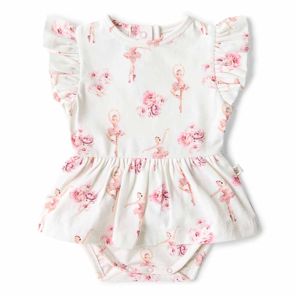 Ballerina Organic Dress - Baby Girl Clothing