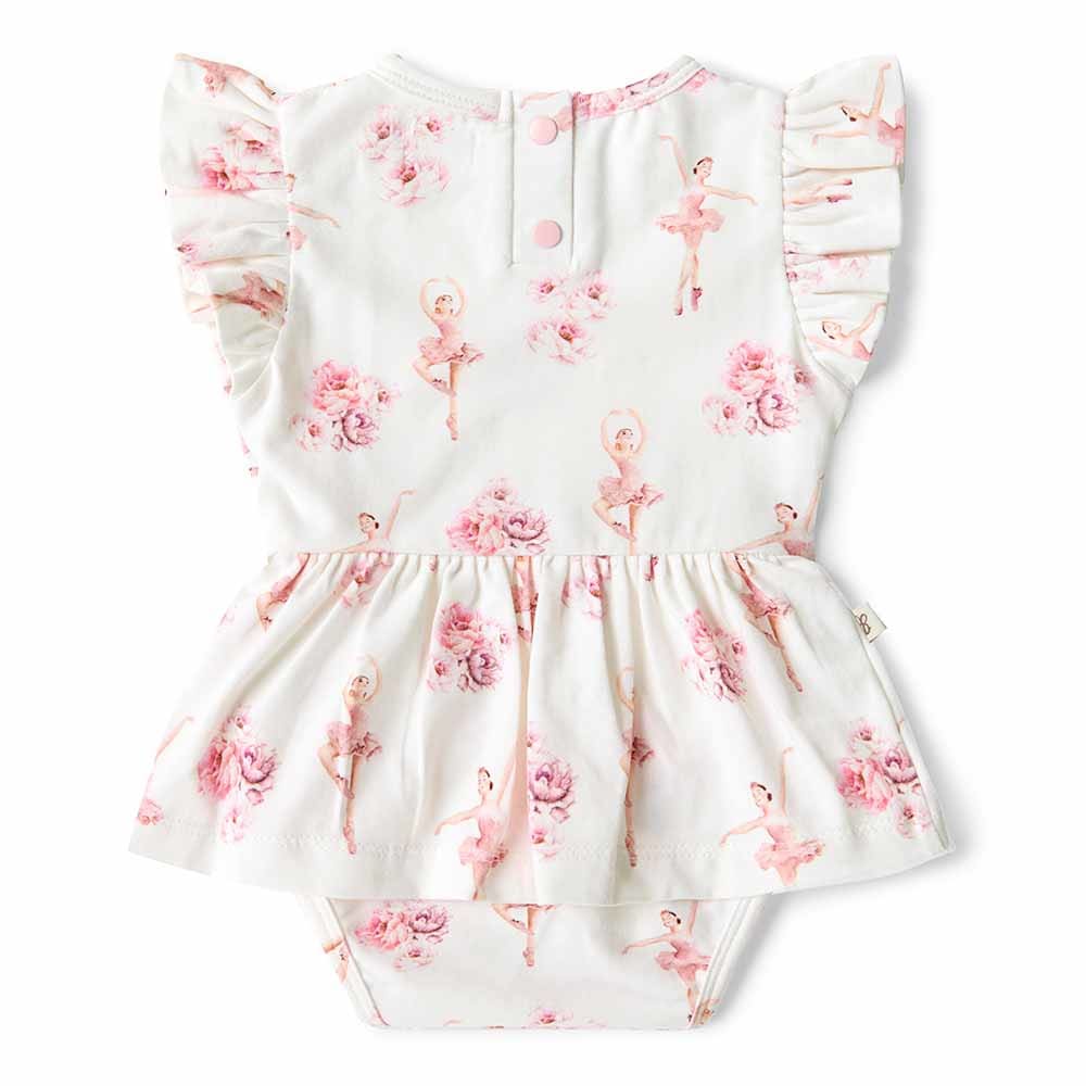 Ballerina Organic Dress - Baby Girl Clothing