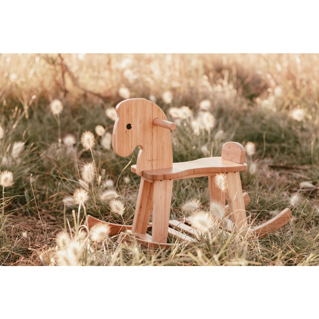 Bamboo Rocking Horse - Wooden Toys