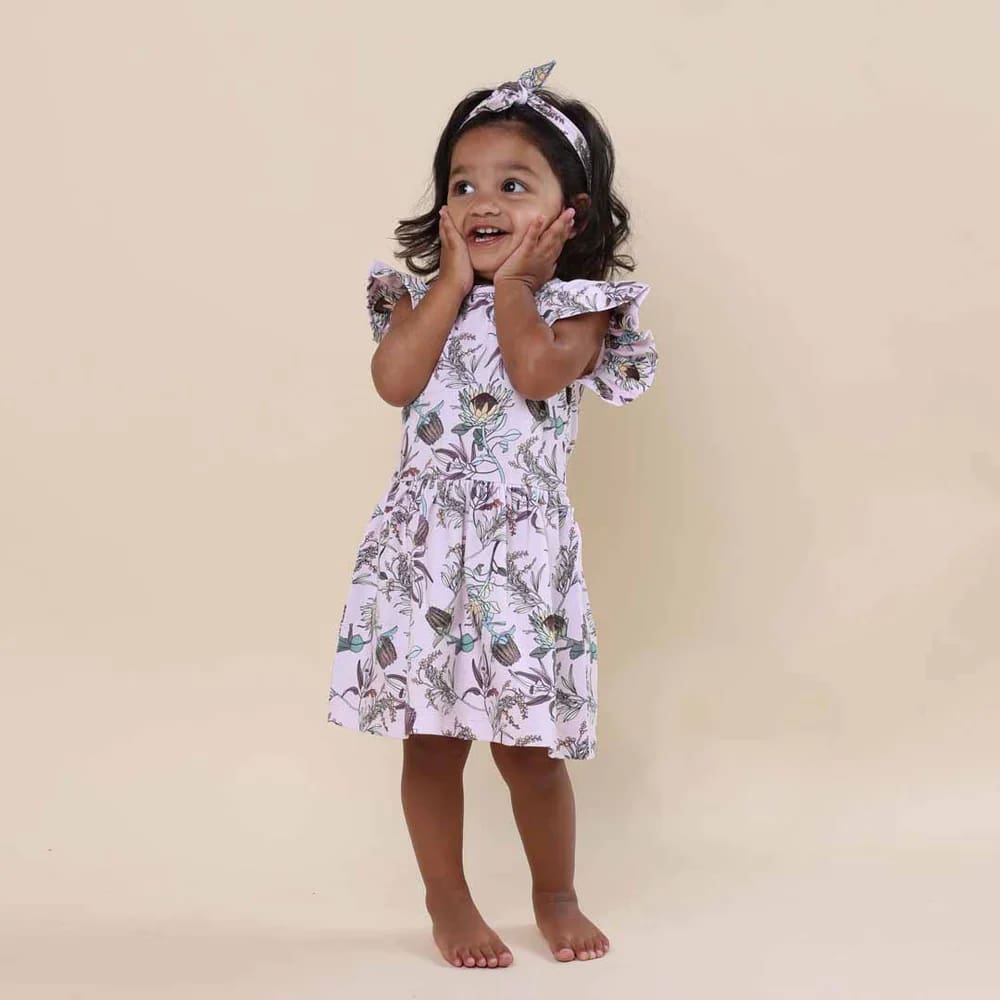 Banksia Organic Dress - Baby Girl Clothing