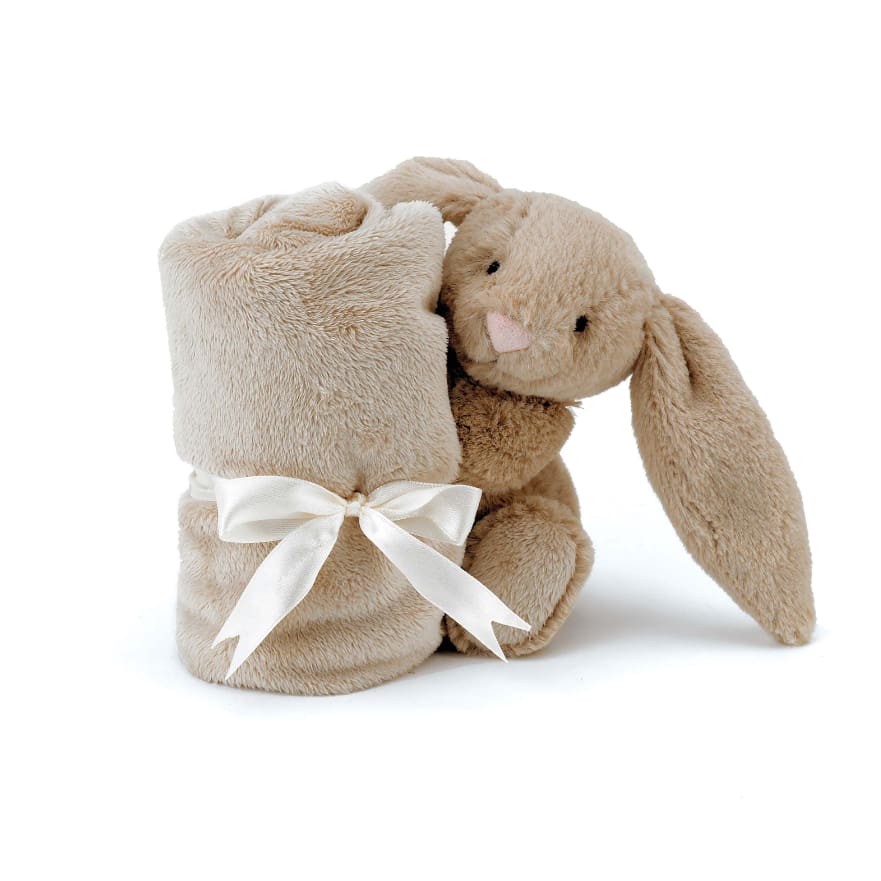 Bashful Beige Bunny Soother - Soft Toys