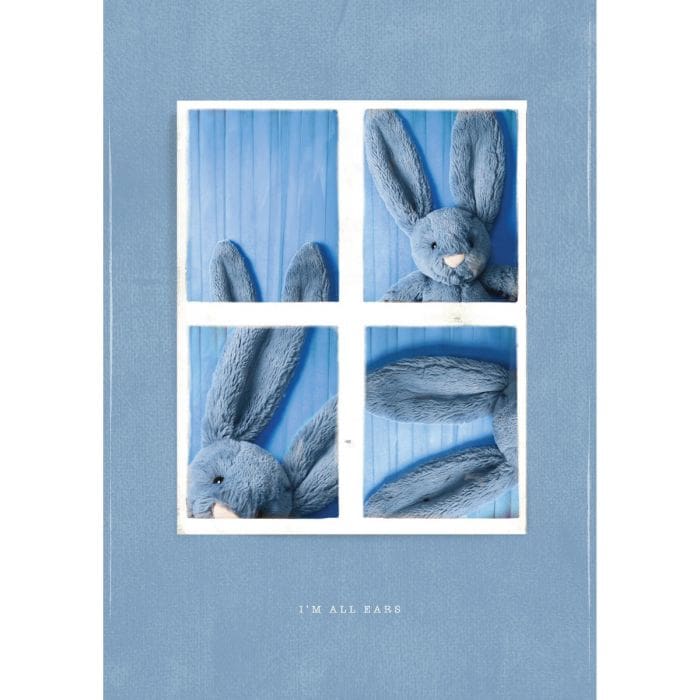 Bashful Dusky Blue Bunny - Medium - Soft Toys