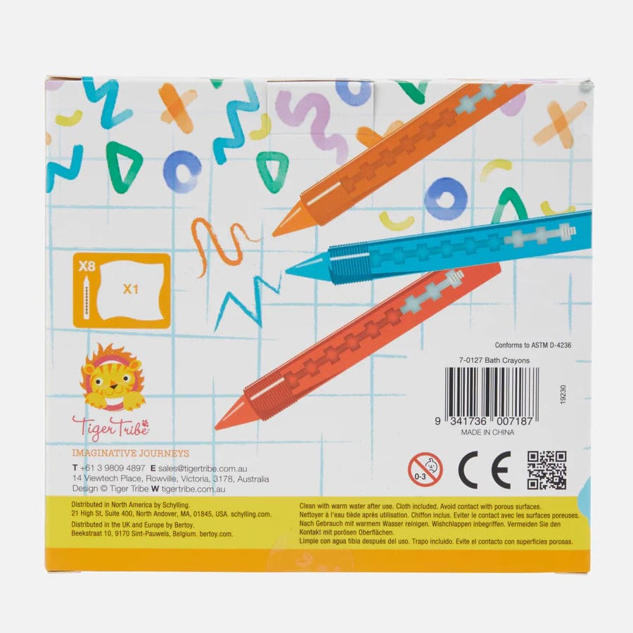 Bath Crayons - Games & Activities