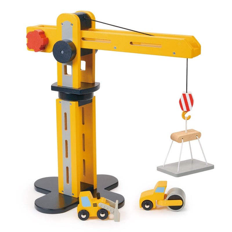 Big Yellow Crane - Wooden Toys
