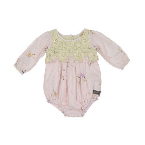 Birdie Playsuit - 1 - Girls Baby Clothing