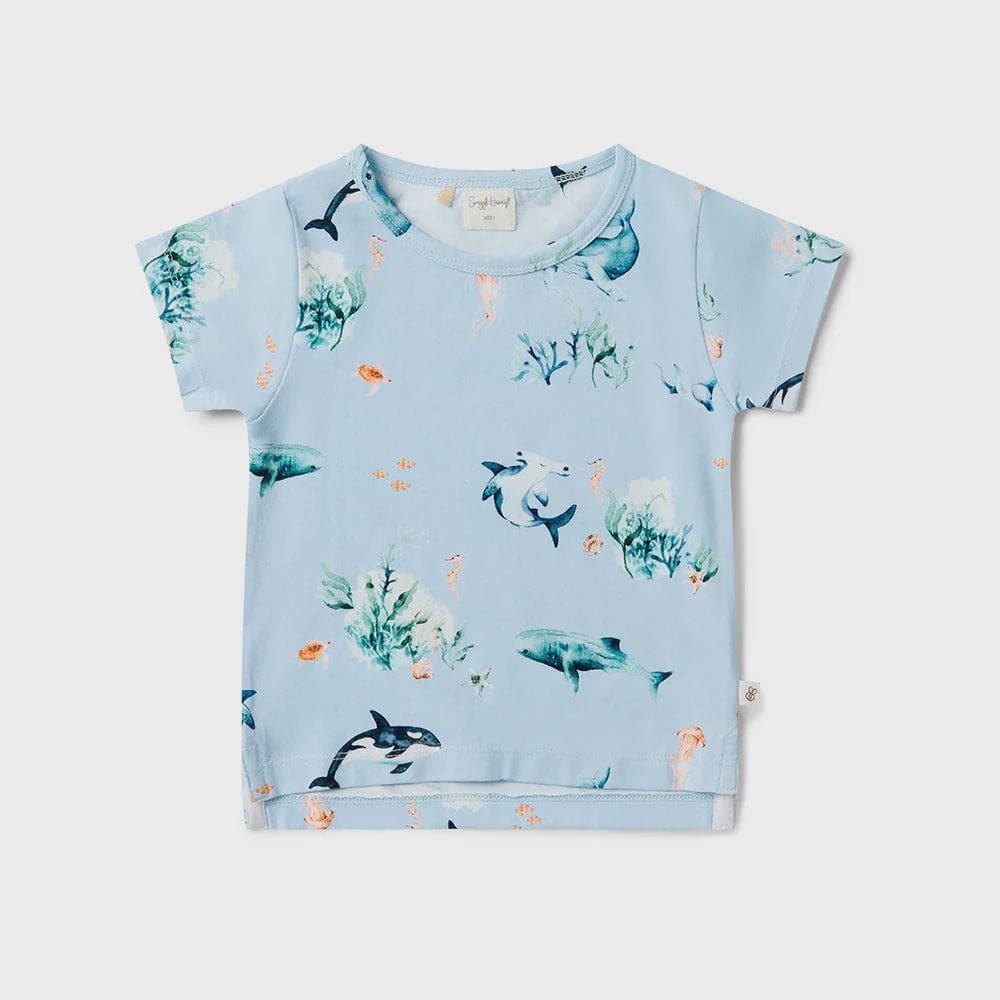 Blue Ocean Organic T-Shirt - Baby Boy Clothing