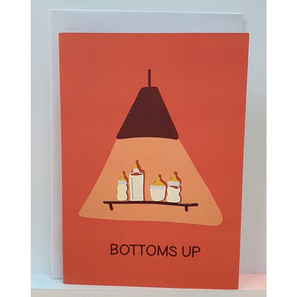 Bottoms Up - Greeting Cards