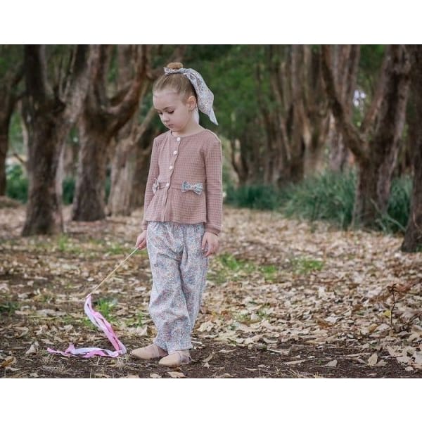 Bow Cardigan - Girls Clothing