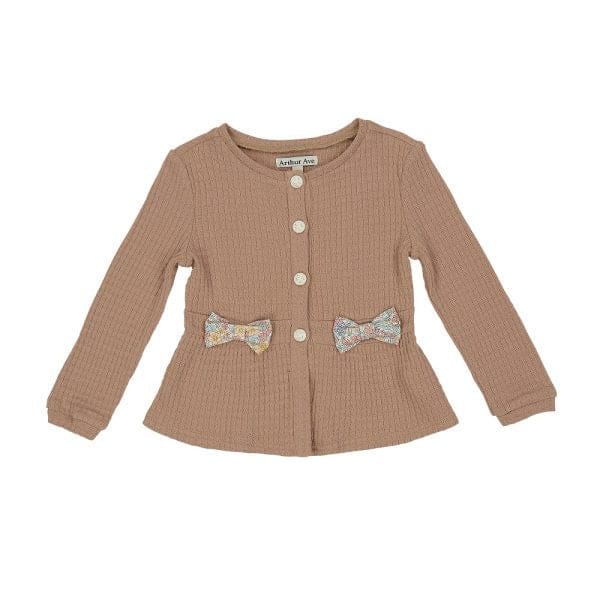 Bow Cardigan - Girls Clothing