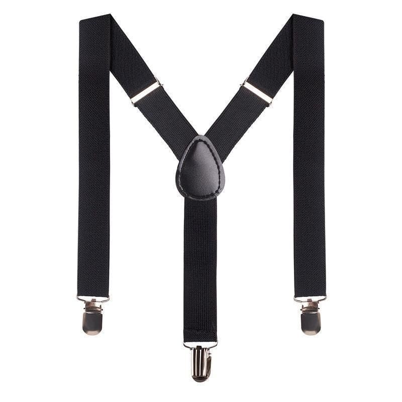 Bradley Boys Suspenders - Black - accessories