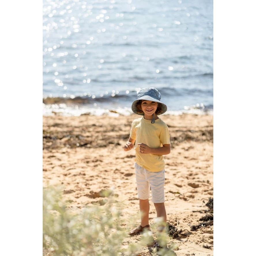 Bulldog Wide Brim Bucket Hat - Hats