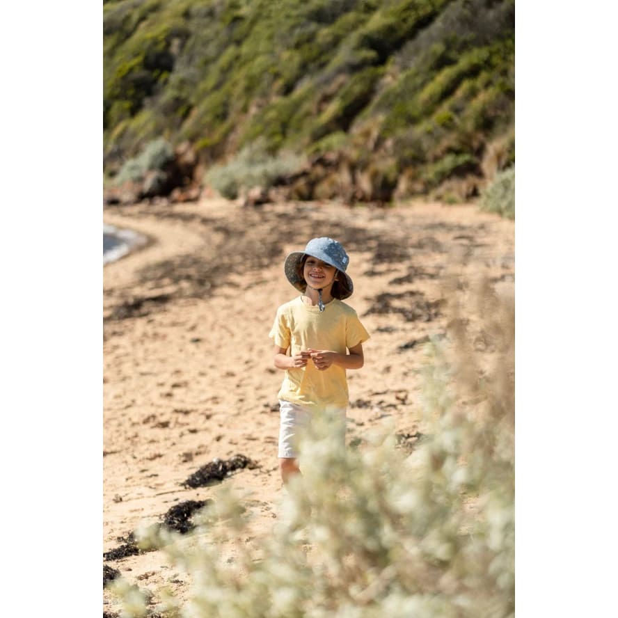 Bulldog Wide Brim Bucket Hat - Hats