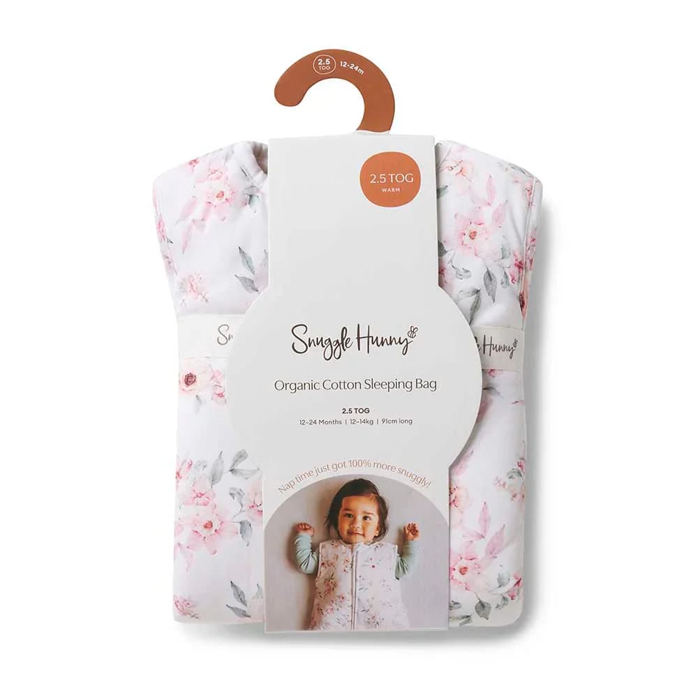 Camille Organic Sleeping Bag 2.5 Tog - Baby Girl Clothing