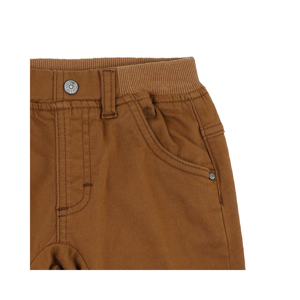 Caramel Twill Pants 3-7Y - Clothing