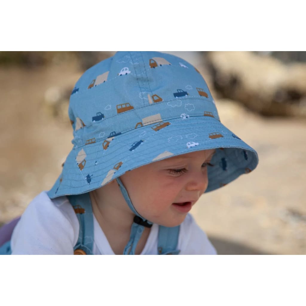 Cars Wide Brim Infant Sunhat - 0-9 Mths (XS, 46cm) - Hats