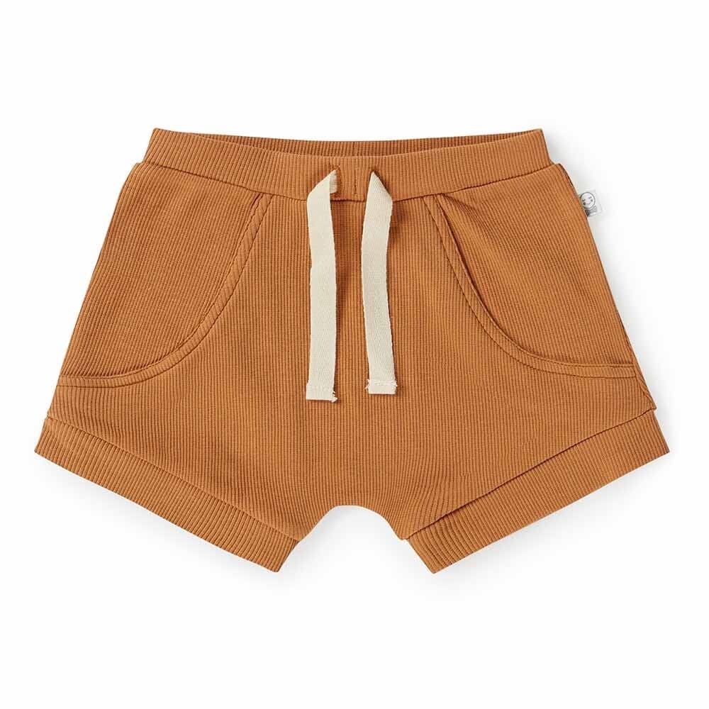 Chestnut Organic Shorts - Boys Baby Clothing