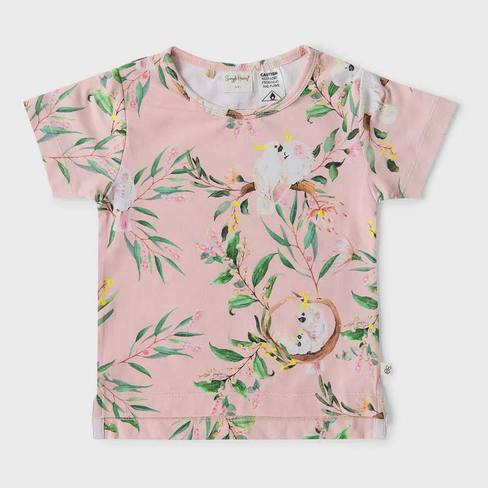 Cockatoo Organic T-Shirt - Girls Clothing