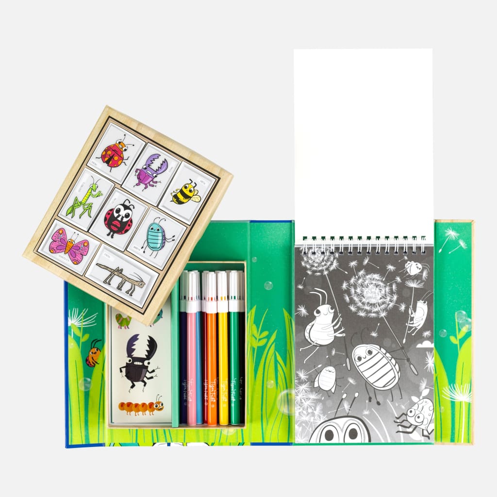 Colouring Set - Backyard Bugs - Arts &amp; Crafts