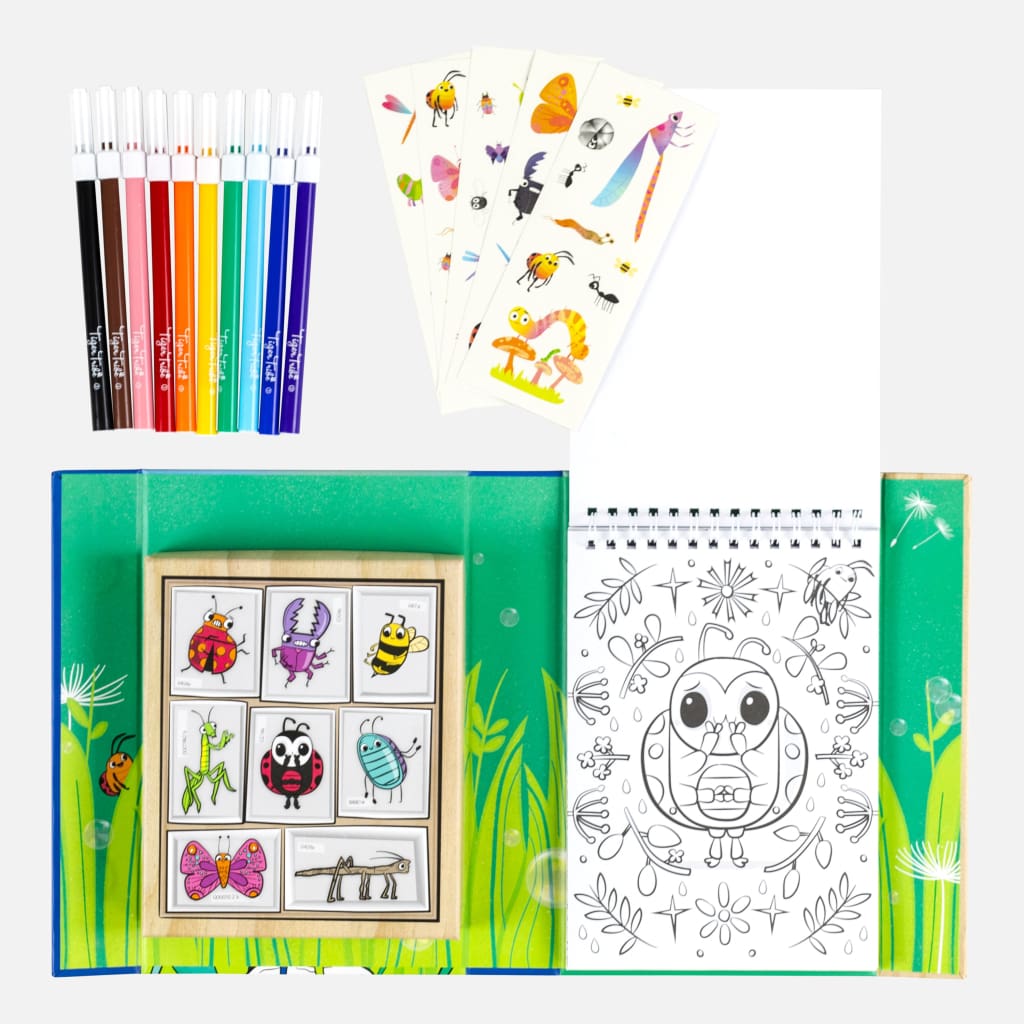 Colouring Set - Backyard Bugs - Arts &amp; Crafts