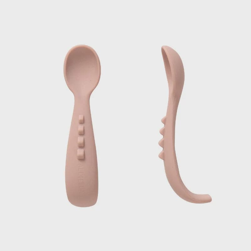 Comfy Grip Silicone Spoons 2pk - Dusty Pink - Dinner Sets