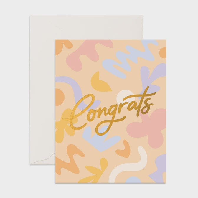 Congrats Fresco Greeting Card - Greeting Cards