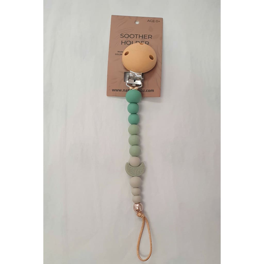 Crescent Moon Dummy Clip - Sage - Dummy Clips