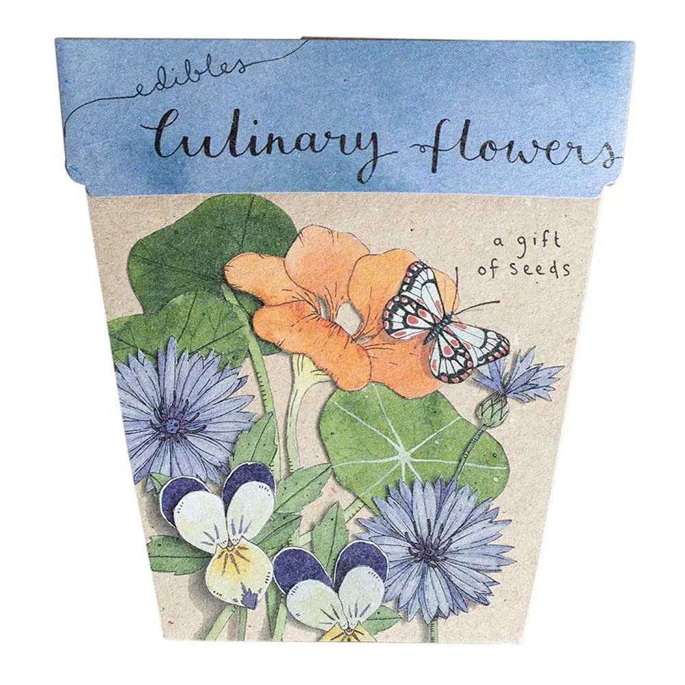 Culinary Flowers Gift of Seeds - play