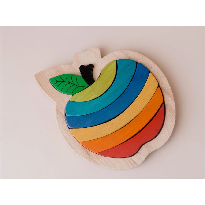 Delicious Apple Puzzle - Wooden Toys