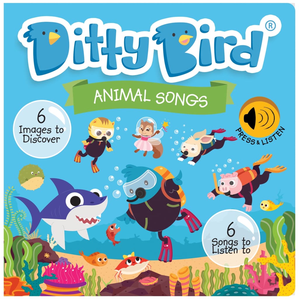 Ditty Bird - Animal Songs Board Book - Books