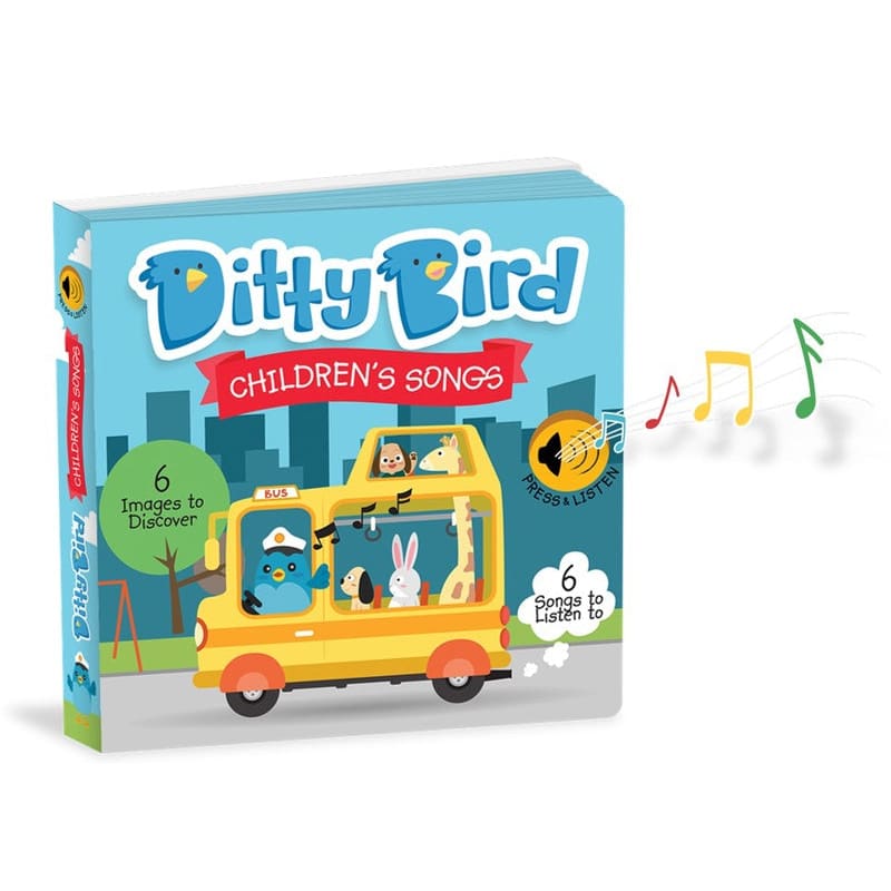 Ditty Bird - Children’s Songs Musical Board Book - All Books