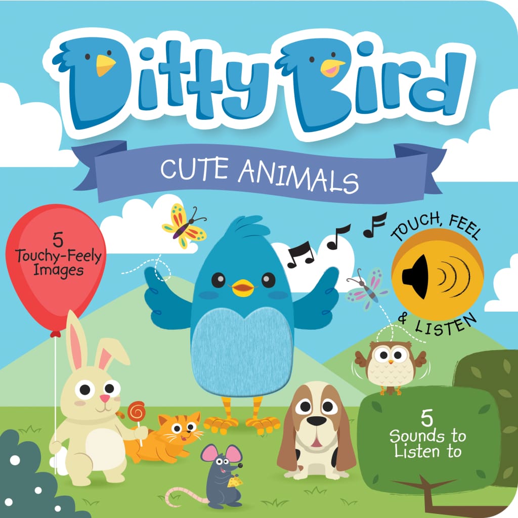 Ditty Bird - Cute Animals Sound Board Book - All Books
