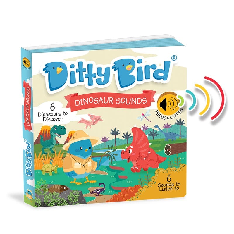 Ditty Bird Dinosaur Sounds Board Book - All Books