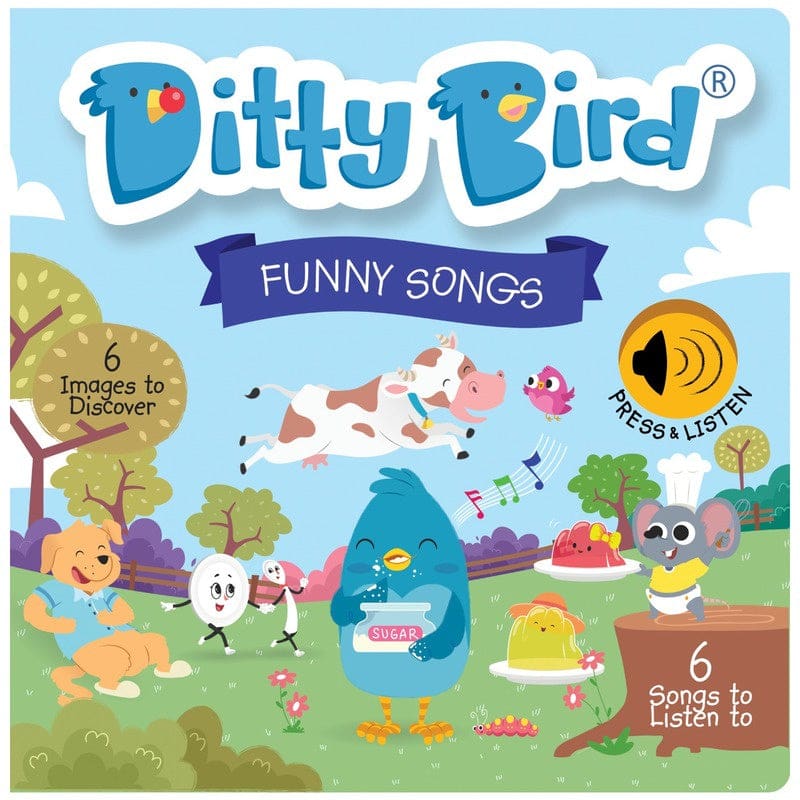 Ditty Bird Funny Songs Board Book - All Books