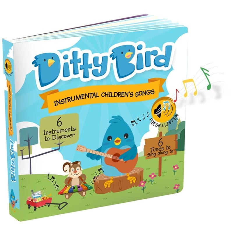 Ditty Bird - Instrumental Children’s Songs Board Book - All Books