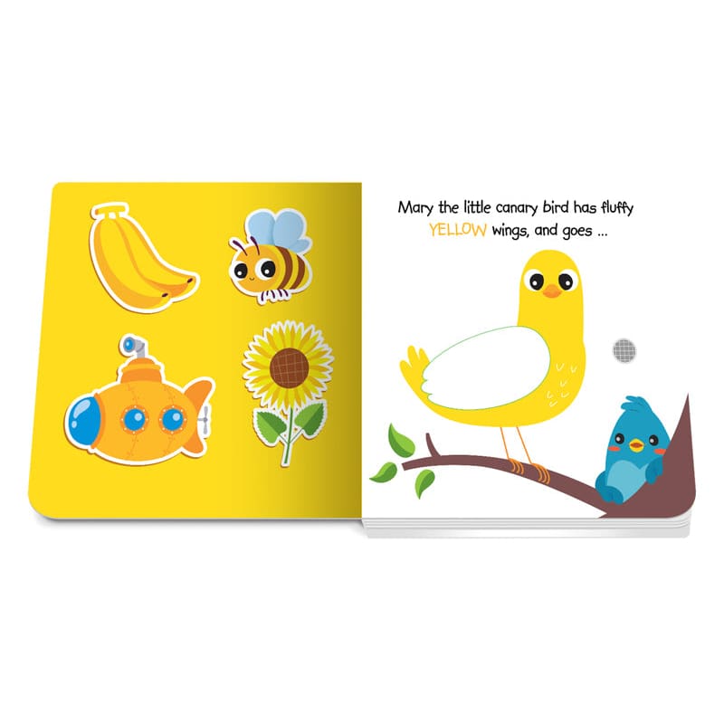 Ditty Bird Touch the Colours Board Book - All Books