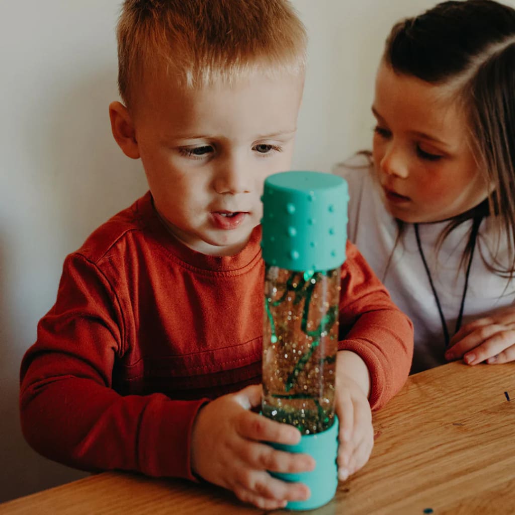 DIY Calm Down Bottle - Mint - Sensory Toys