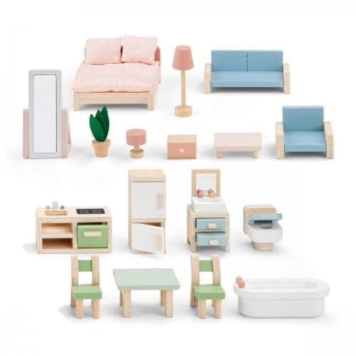 Doll House with Furniture - New Classic Toys - Dolls &amp; Accessories