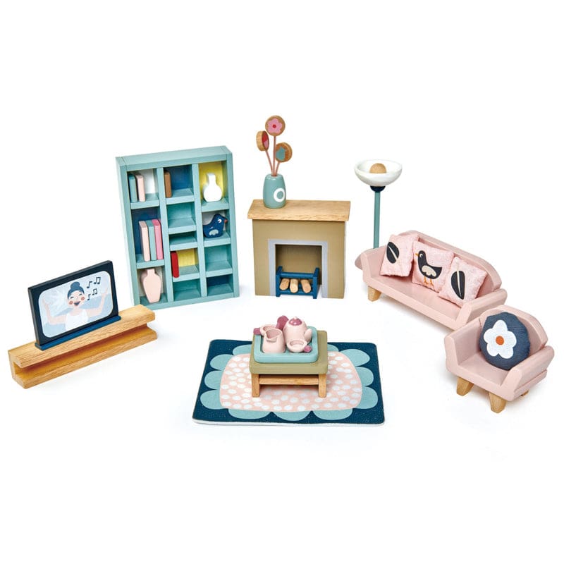 Dovetail Sitting Room Set - Wooden Toys