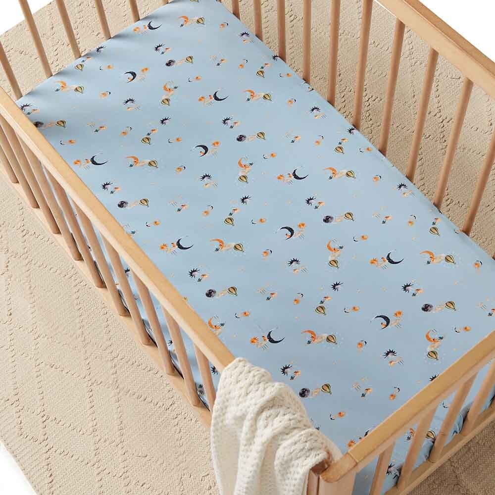 Dream Organic Fitted Cot Sheet - Bassinet &amp; Cot Sheets