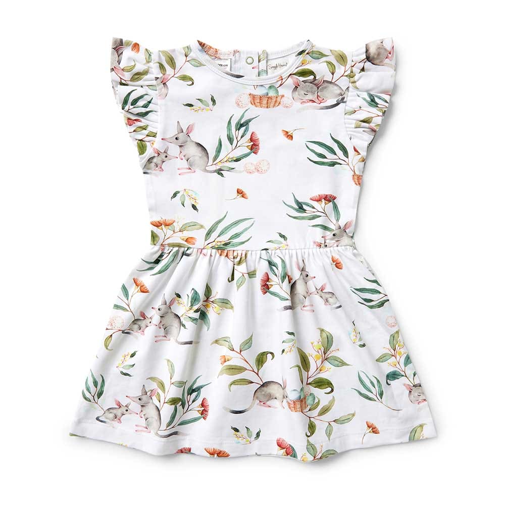 Easter Bilby Organic Dress - Baby Girl Clothing